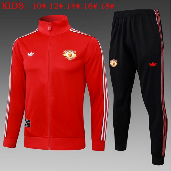 Ninos Chandal Manchester United 2025 2026 Rojo 5